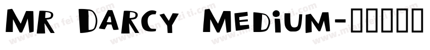 Mr Darcy Medium字体转换